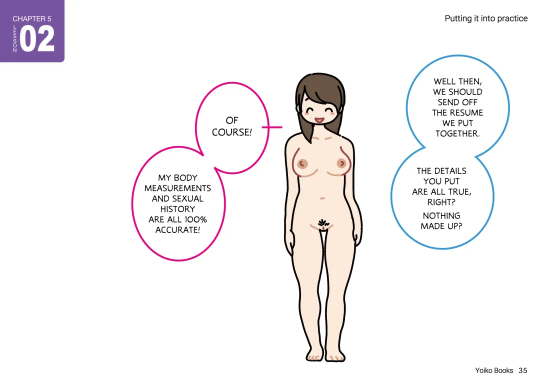 Josei no Tame no Zettai ni Ochinai Shuukatsu-jutsu | The Women's Foolproof Guide to Job Hunting Success Fhentai - Page 35