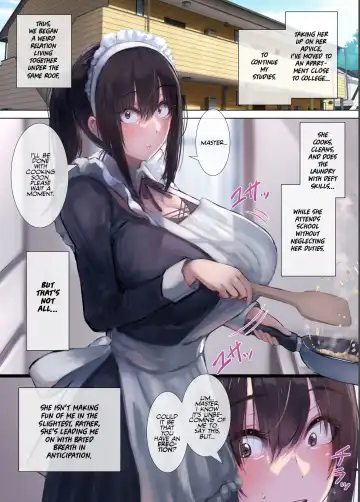 [Natsuishi Nana] Gokuama -Yonpakugan No Maid San- | Super Sweet Crazy-eyed Maid Fhentai - Page 6