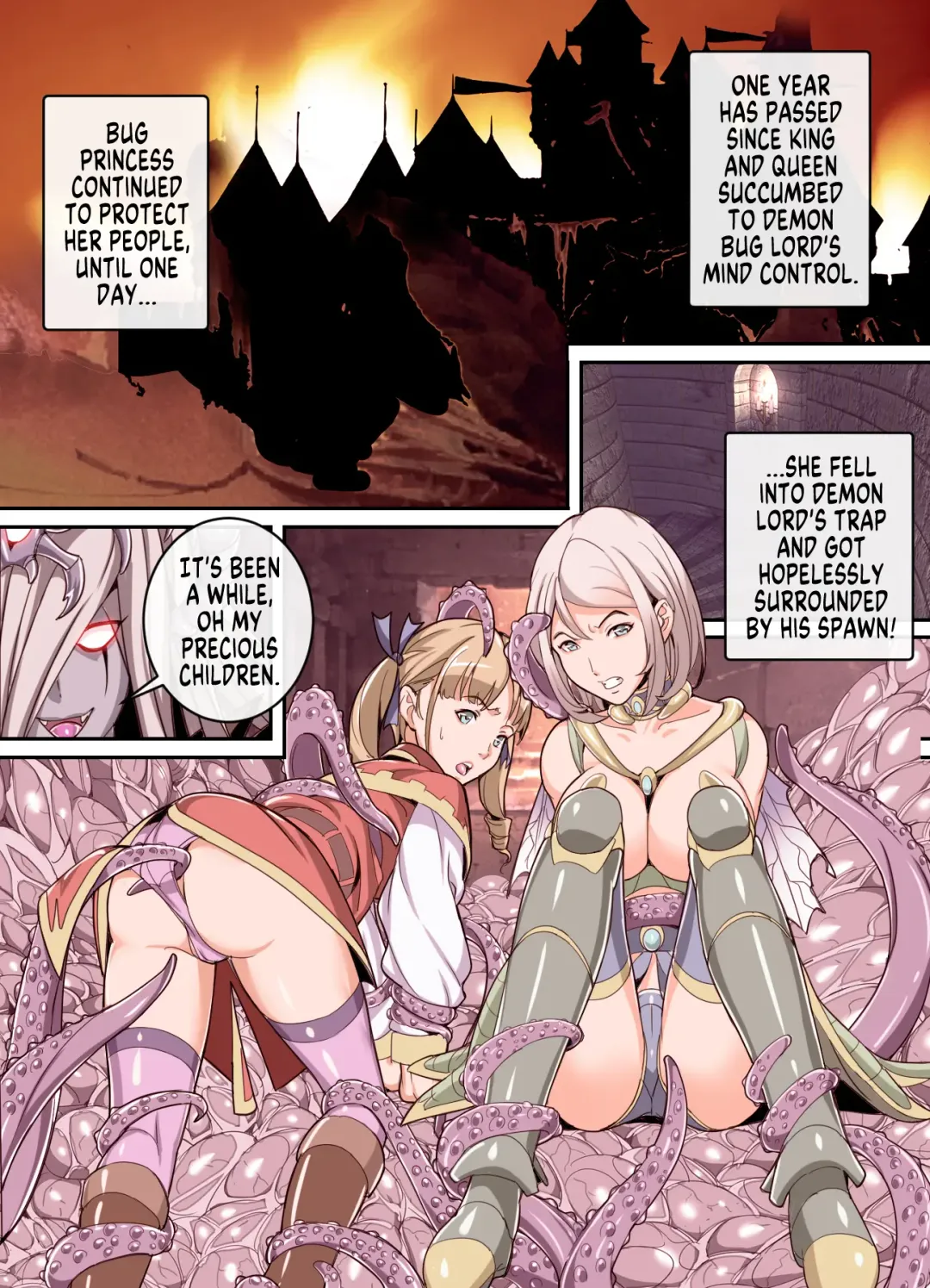 Comic The Akuochi! Mushihime-sama ga Iku! | Comic The Akuochi! Mushihime-sama ga Iku! Here Comes The Bug Princess! Fhentai - Page 12