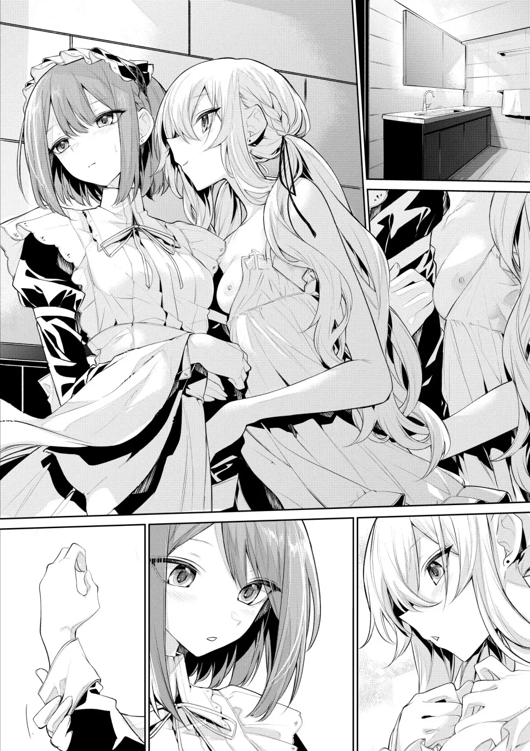 [Zanka] Maid-san ni Doushitemo Osowaretai Ojou-sama to, Yuuwaku ni Katenai Maid-san Fhentai.net - Page 8