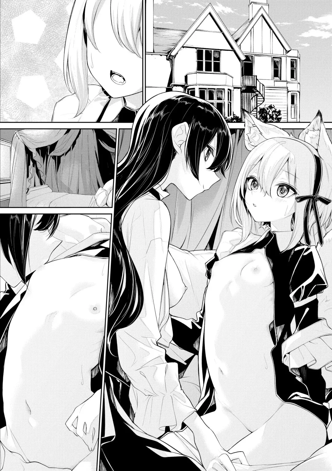 [Zanka] Hatsujouki na Kitsunemimi Maid-san to Ojou-sama Fhentai.net - Page 4