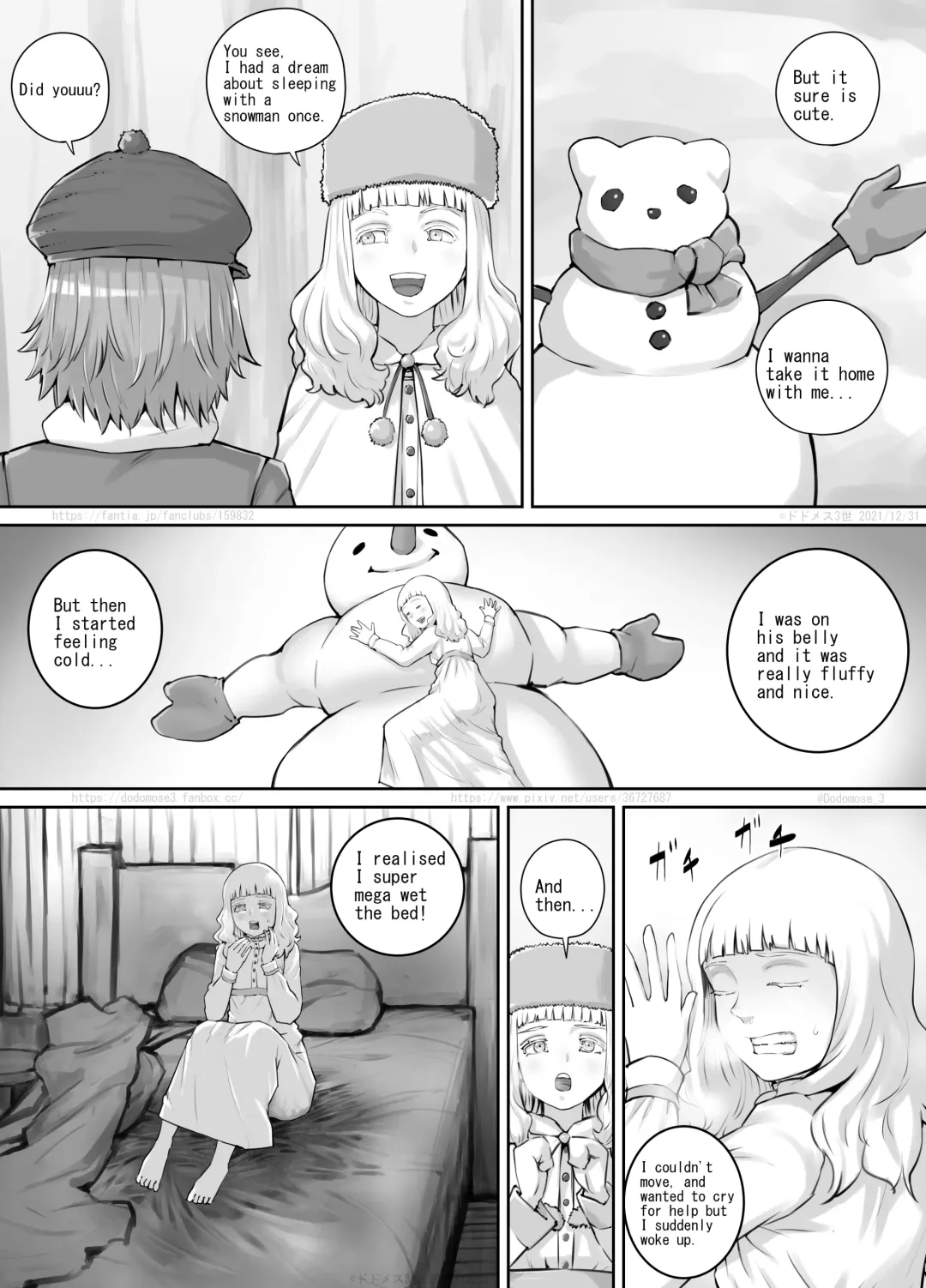 [Dodomesu3sei] 妹におしっこを見せてもらう漫画12（English Version） Fhentai - Page 3