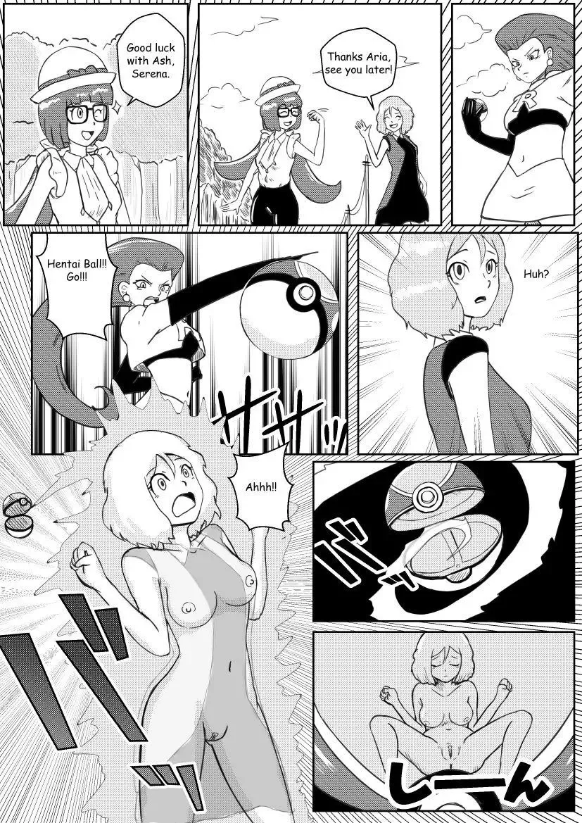 Abuse Serena caught in her own poketrap- Pokemon | pocket monsters hentai Cheating Wife Fhentai.net - Page 3