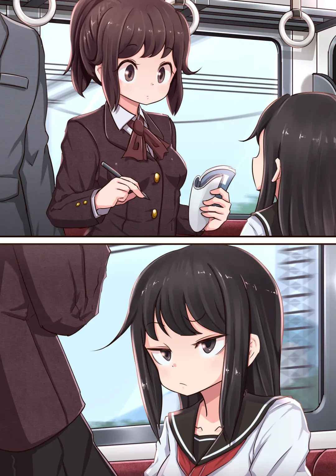 [Lemon Snail] Asa no Manin Densha Fhentai - Page 1