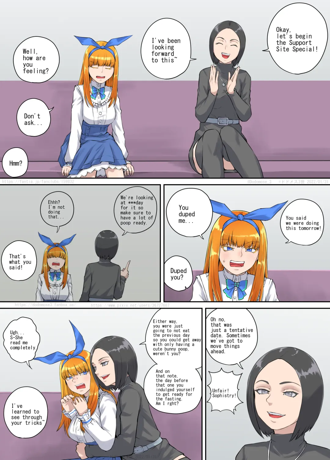 [Dodomesu3sei] Panietta-chan Shien Saito Tokubetsu Kikaku 2022 Fhentai - Page 2