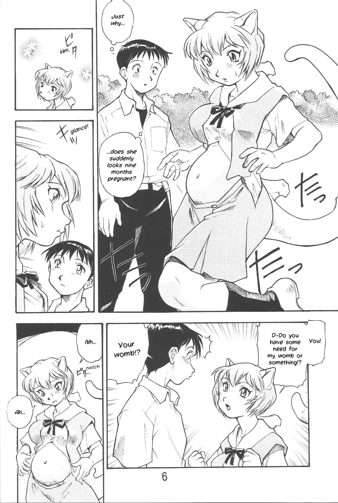 [Dohi Kensuke] Harami Shito Ayanami-san | The Harah Angel Ayanami-san Fhentai - Page 4