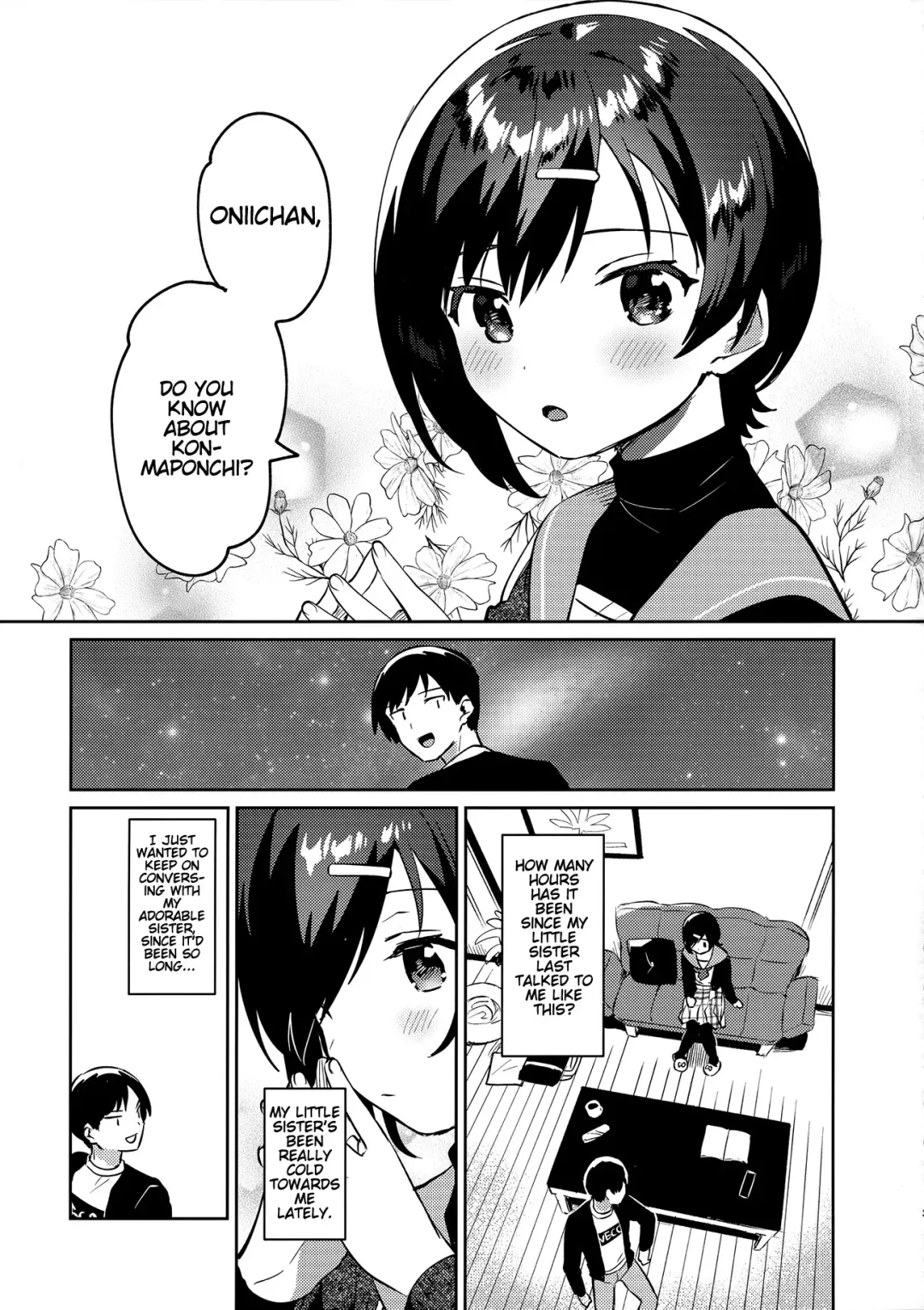 [Ichihaya] Imouto to Konma Ponchi | Konma Ponchi With My Little Sister Fhentai.net - Page 2