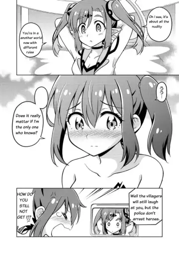 [Yabuki Mao] Don't Call Me A Naked Hero! In Another World 2-1 Fhentai - Page 2