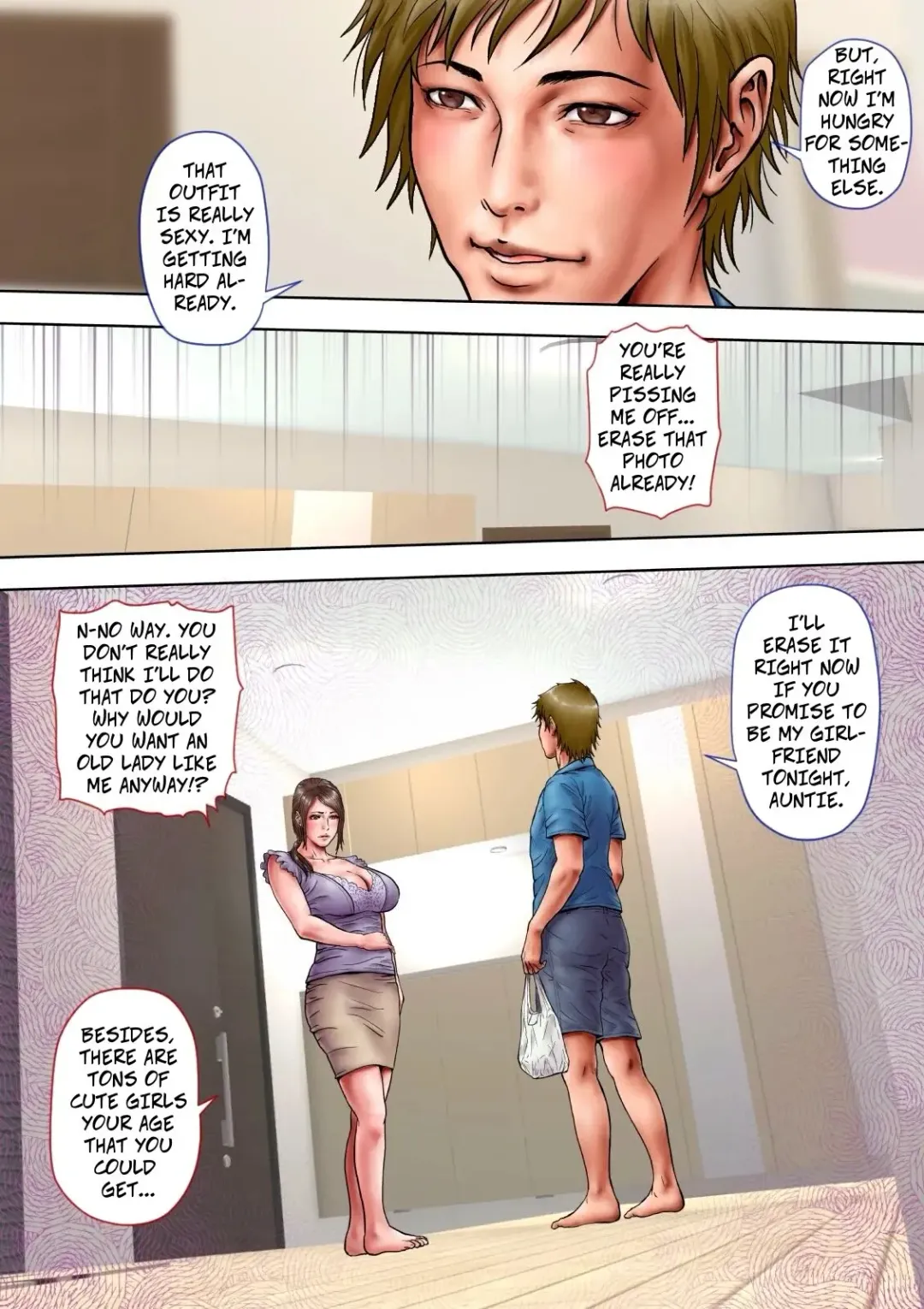 Akogare no Oba o Netoru | Cheating With My Sexy Aunt Fhentai - Page 15