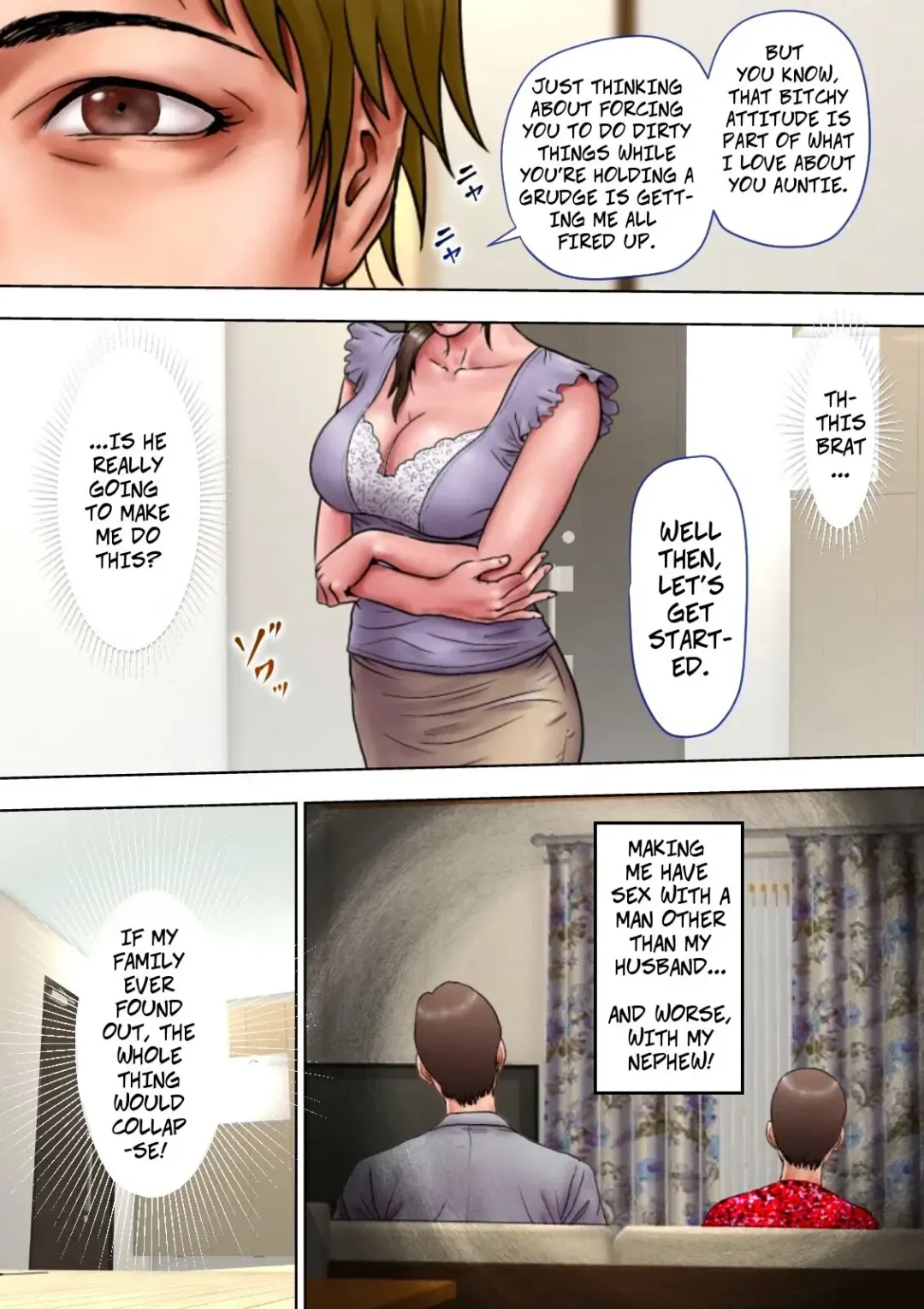 Akogare no Oba o Netoru | Cheating With My Sexy Aunt Fhentai - Page 17
