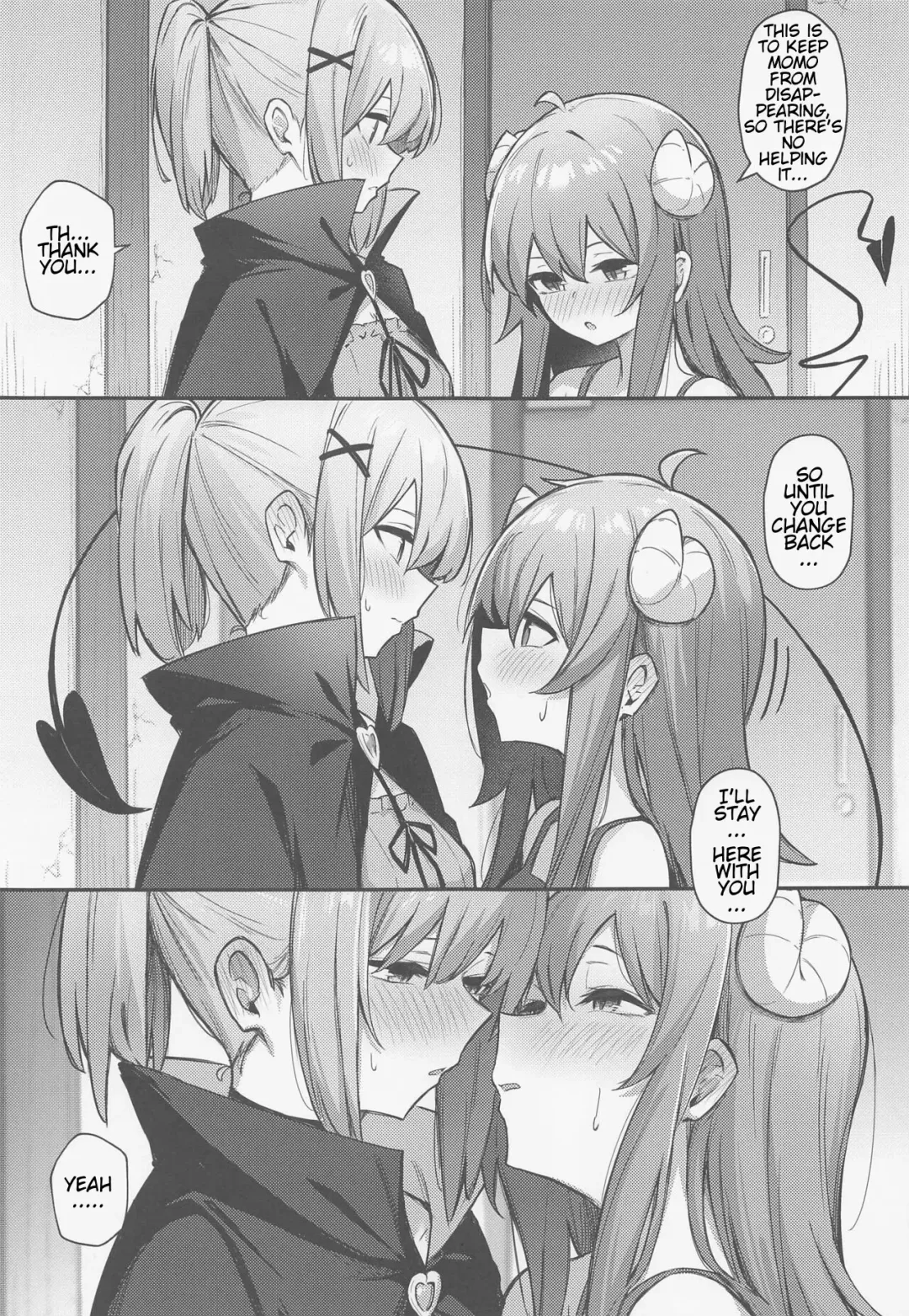 [Borusiti] Momo-chan Yamiochi Shita!? | Momo chan went to the dark side!? Fhentai - Page 14