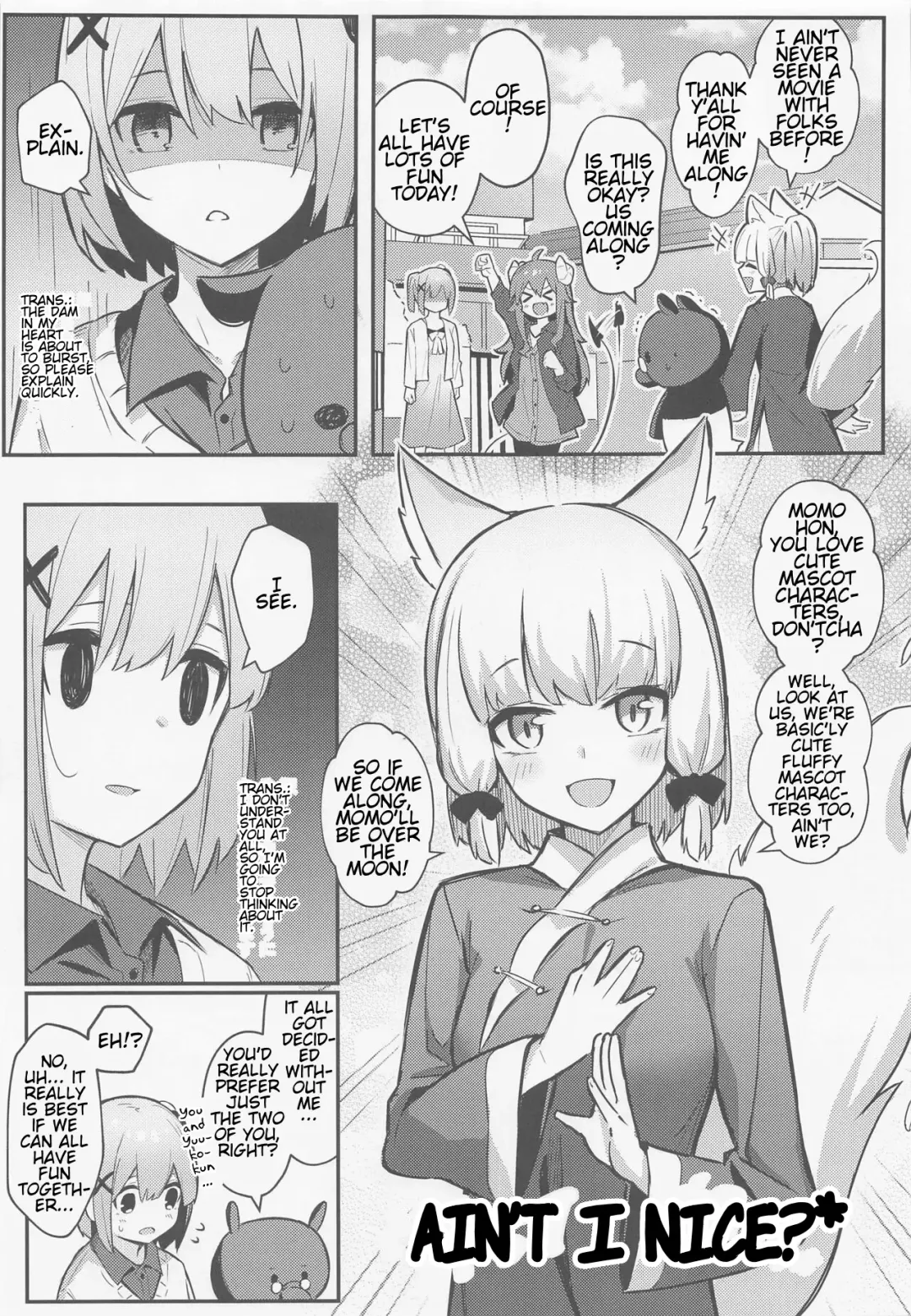 [Borusiti] Momo-chan Yamiochi Shita!? | Momo chan went to the dark side!? Fhentai - Page 6