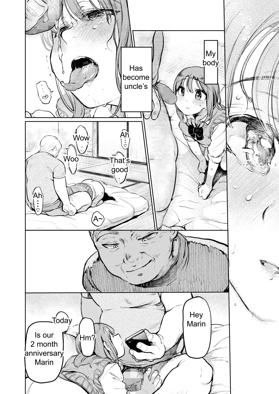 [Tarazoo] Oji-san to. ~Watanabe Marin no Baai 2~ | Marin's Uncle 2 Fhentai - Page 31