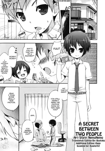 Read [Nemunemu] Futari dake no Himitsu | A Secret Between Two People - Fhentai.net