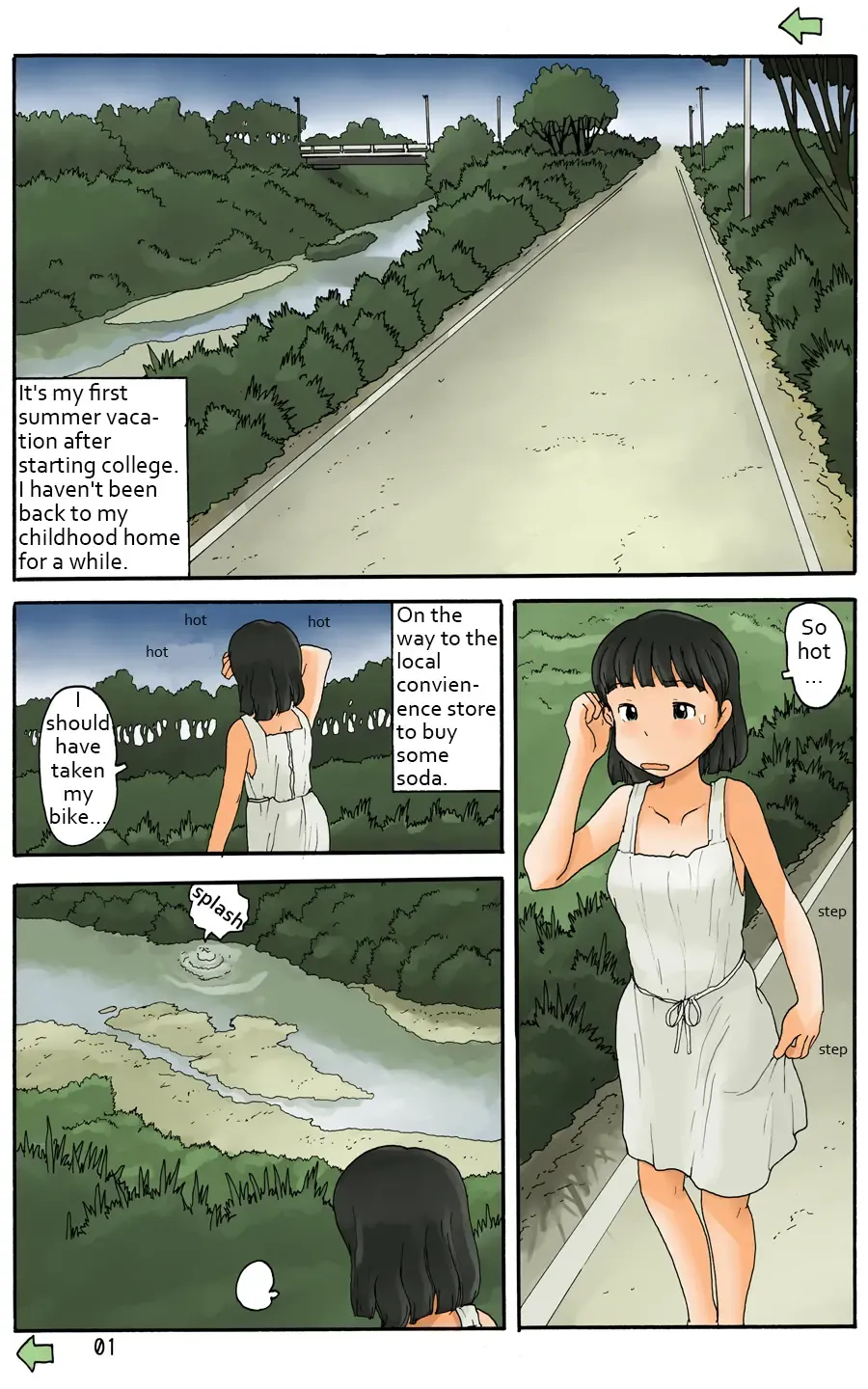 [Hirotake Awataka] Kawazoi no Bessou de | In the Villa by the River Fhentai.net - Page 2