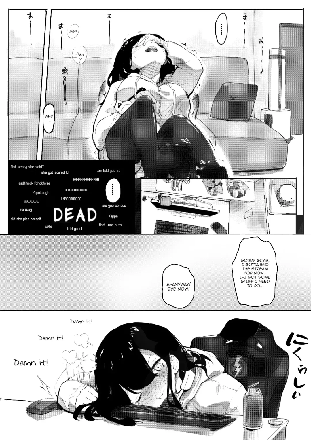 [Tritium] 强制喵化2 恐怖游戏^放送事故 | Forced Meow-ification 2 Horror game^Live stream fail gone wrong Fhentai.net - Page 5