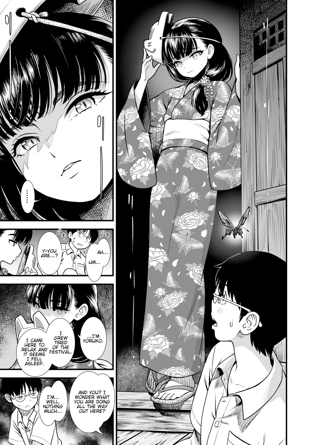 [Sabaku] Mayonaka no Yoruko-san "Yoruko no koto motto shiritai?" | Yoruko of the Night "Would you like to know more about Yoruko?" Fhentai - Page 5