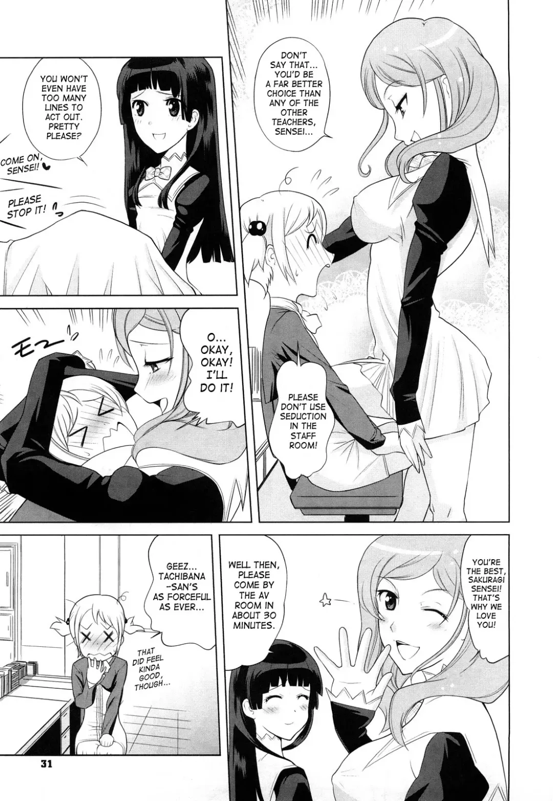 [Touge Hiro] Chotto Dake Mirai Gakuen ni Youkoso | Welcome to Near-Future Academy Fhentai - Page 32