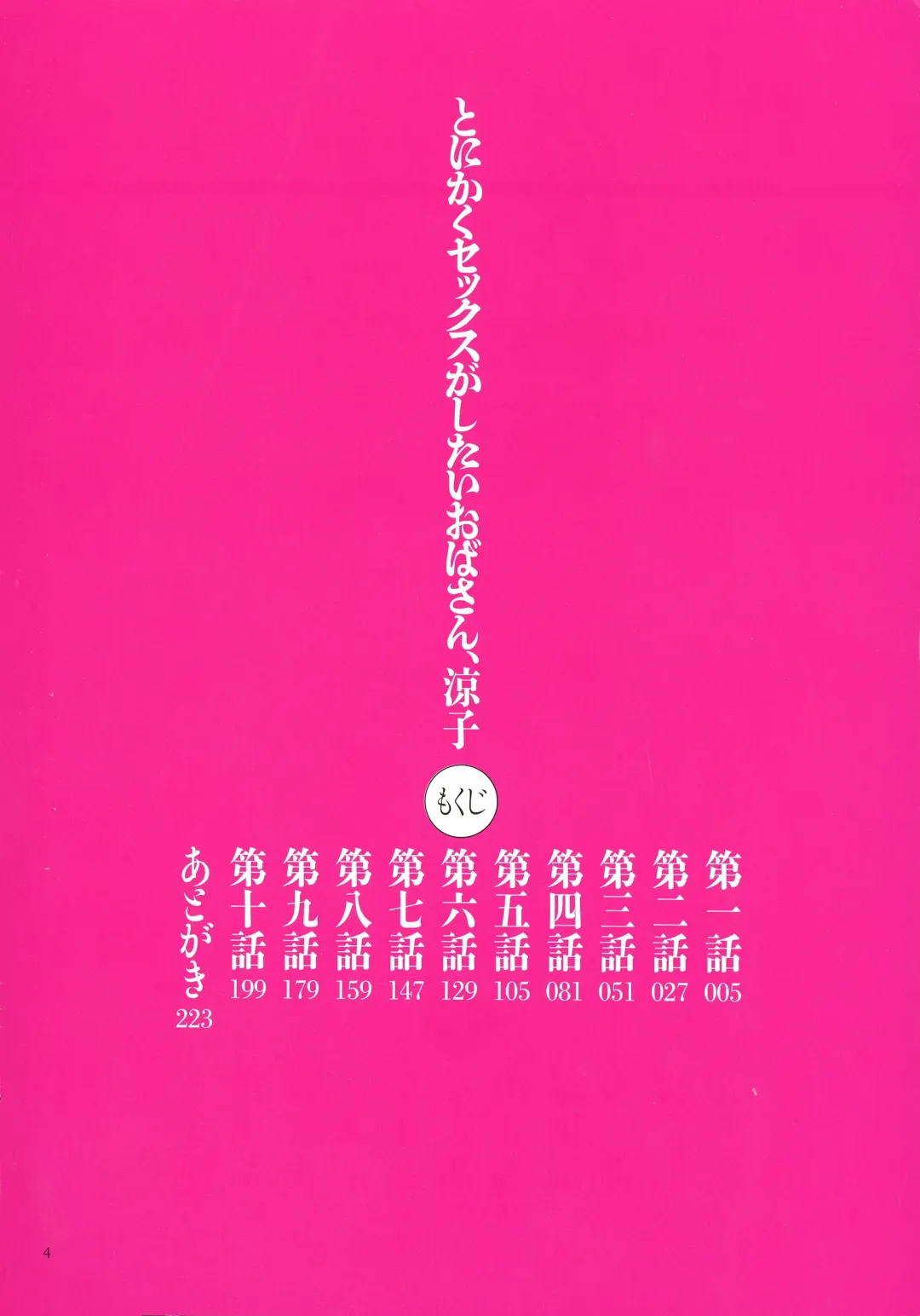 [Mokuzou] Tonikaku Sex ga Shitai Oba-san, Ryouko Fhentai - Page 4