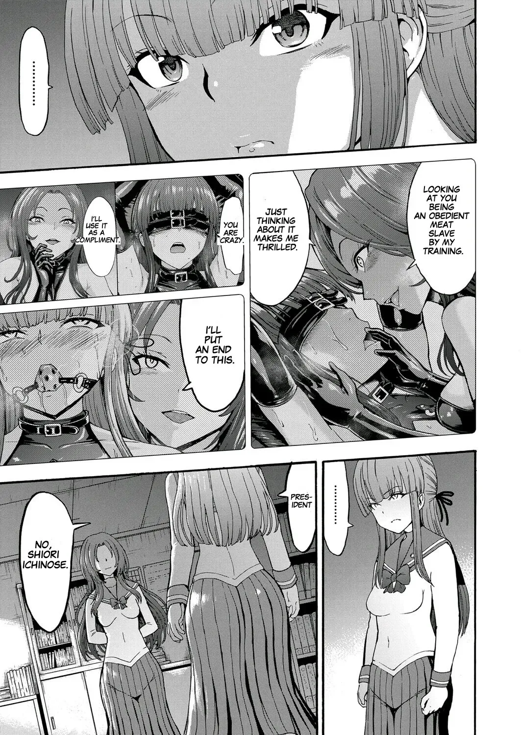 [Hakaba] Yami Seito Kaichou Ch. 4 | Dark Side Student Council President Ch. 4 Fhentai.net - Page 33