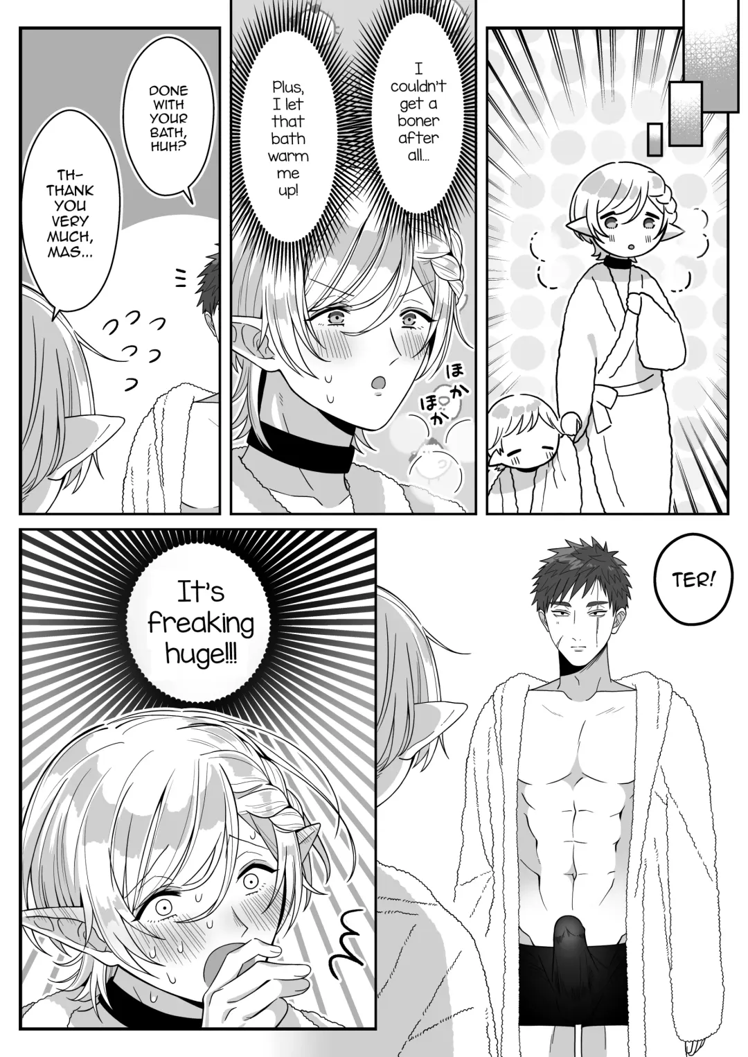 [Oishii Oshiri] Elf Oyako Seidorei Ichiba nite Hanbaichuu Fhentai.net - Page 24