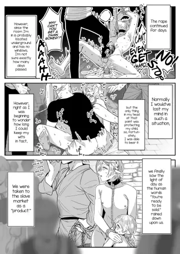 [Oishii Oshiri] Elf Oyako Seidorei Ichiba nite Hanbaichuu Fhentai.net - Page 18