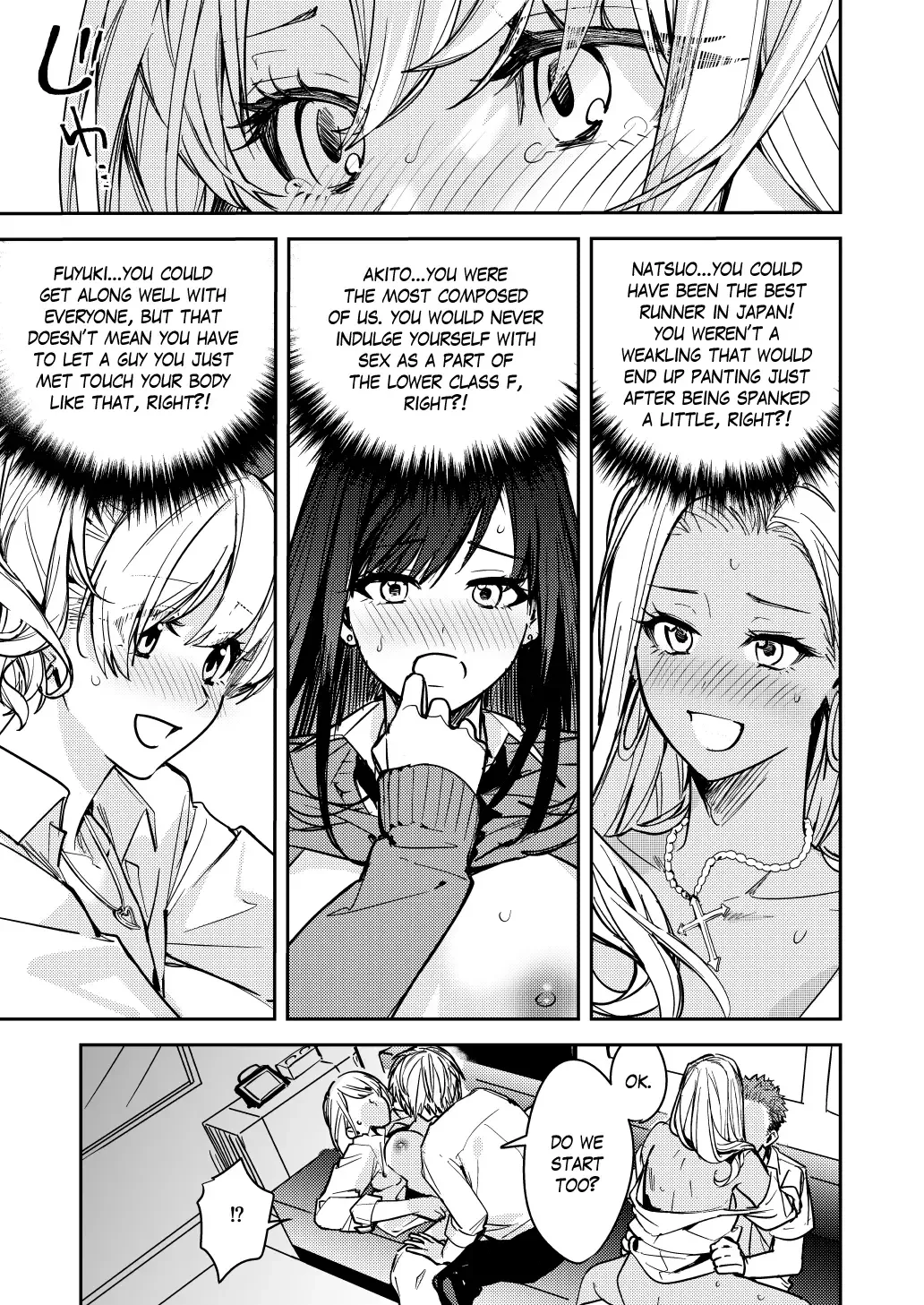 [Betty] Shuudan Nyotaika Gal, Ochiru | Mass-Gender Bended Gyarus, Fall into Depravity Fhentai - Page 16
