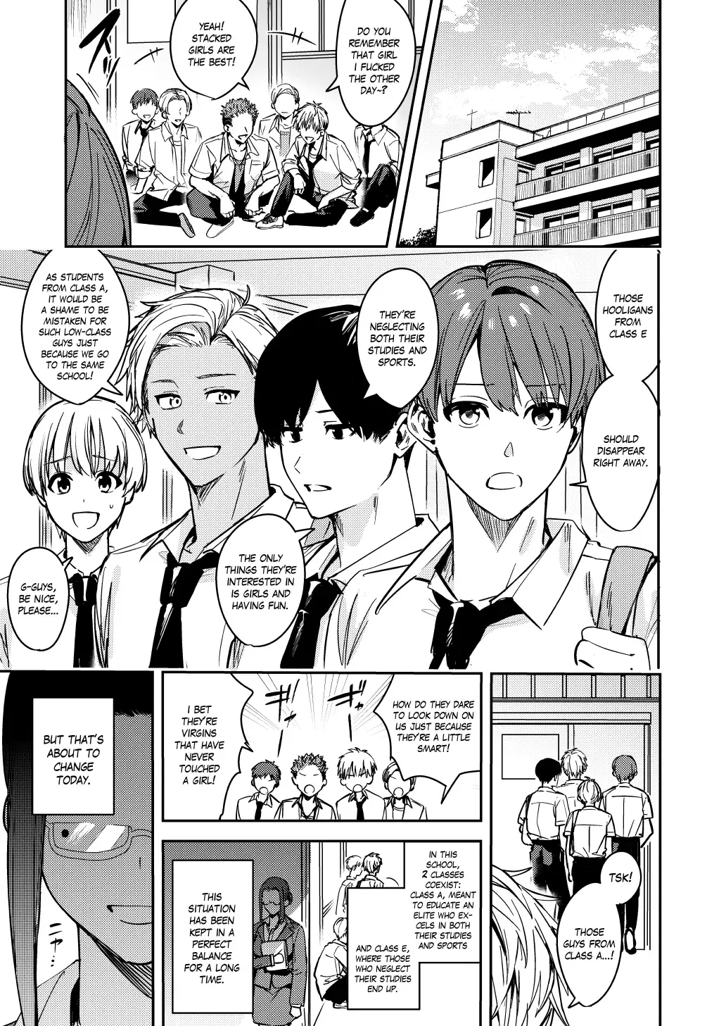 [Betty] Shuudan Nyotaika Gal, Ochiru | Mass-Gender Bended Gyarus, Fall into Depravity Fhentai - Page 2