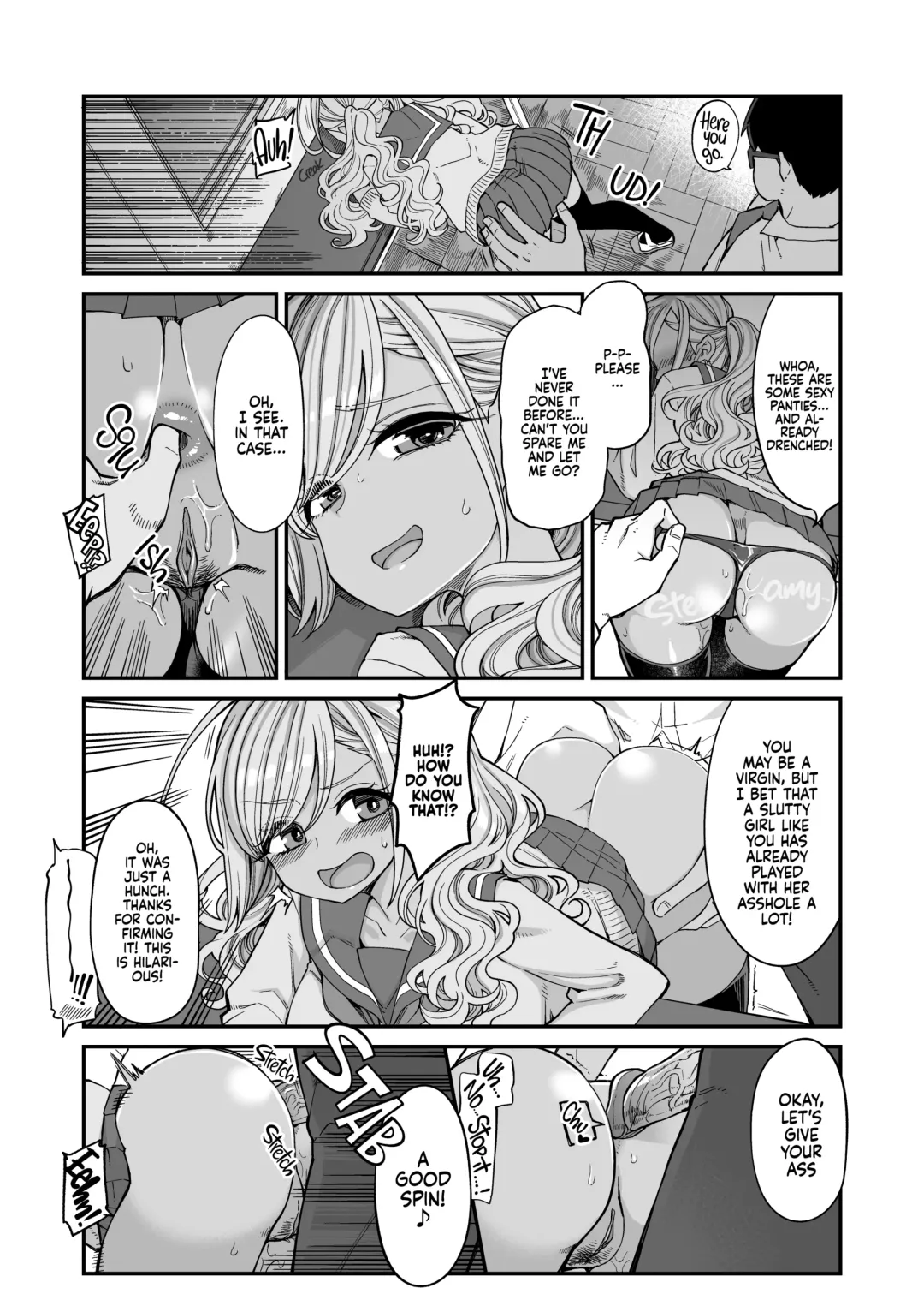 [Hanauna] Bakunyuu JK Obenjo Debut - Dekachichi JK Toilet Girl Debut  | Big Boobs JK Toilet Girl Debut (decensored) Fhentai - Page 18