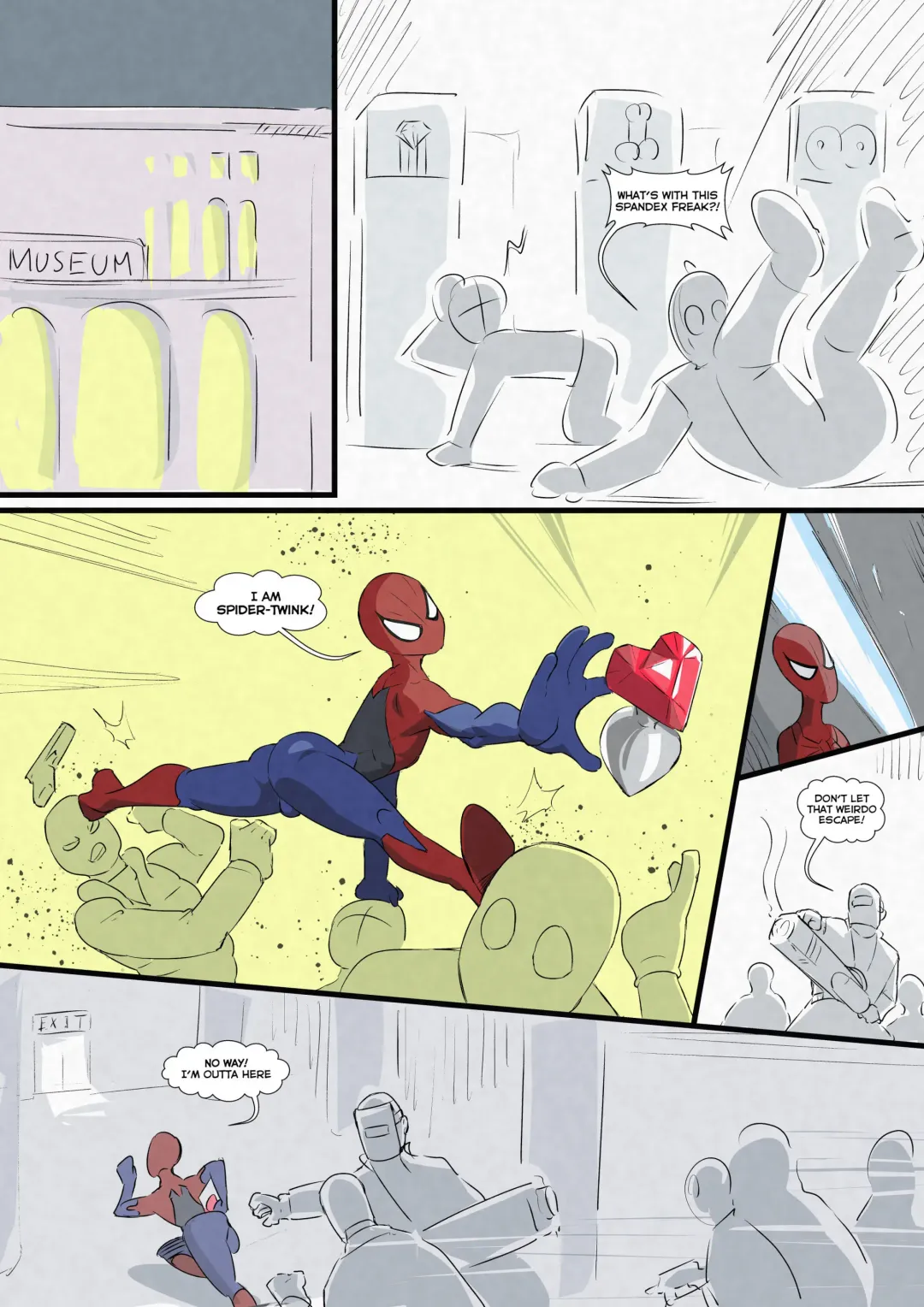 [Kirsi] Spider-Twink Fhentai.net - Page 4