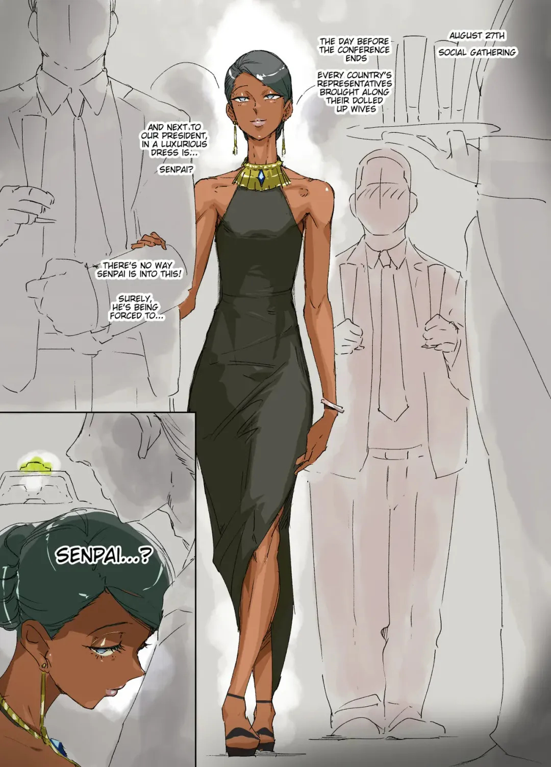 [Kirsi] Sissy Secretary's Business Trip Fhentai - Page 8