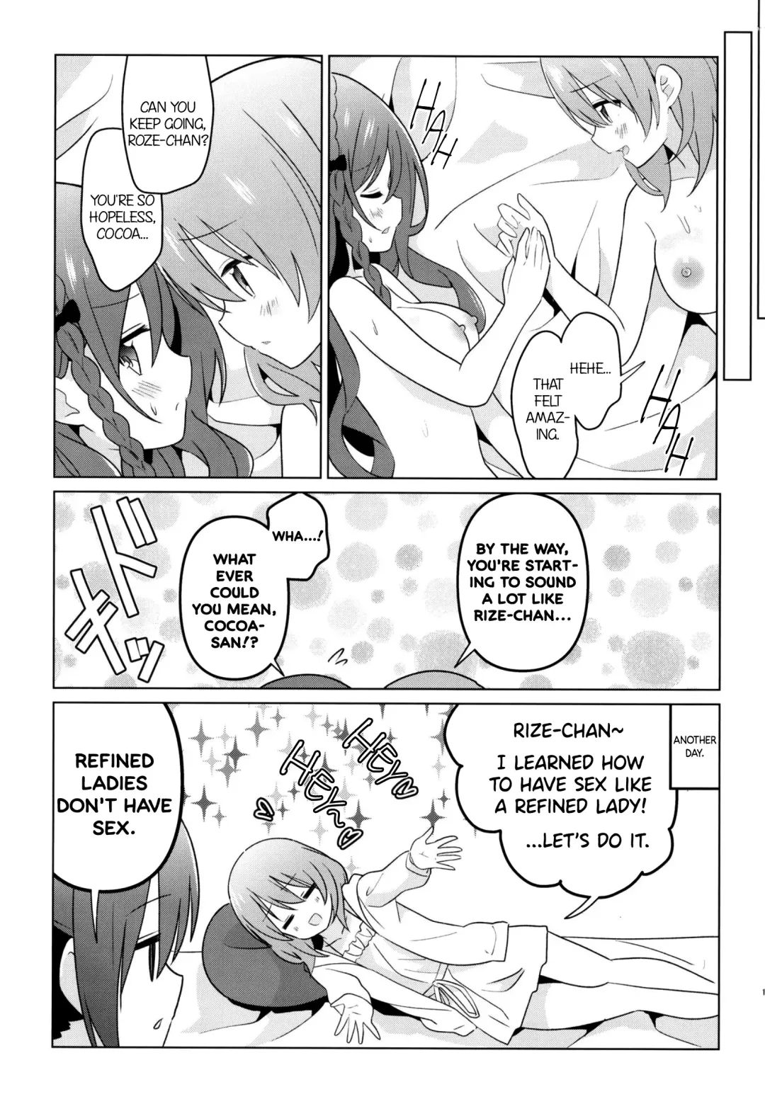 [Nanakusa Amane] KokoRoze de Yuri ni Mezameru Hon | A Book Where CocoRoze Awaken to Yuri Fhentai - Page 17