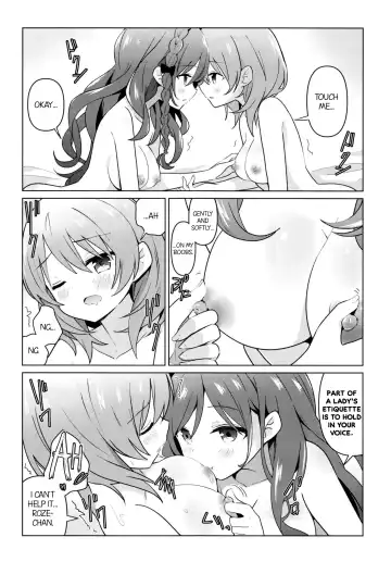 [Nanakusa Amane] KokoRoze de Yuri ni Mezameru Hon | A Book Where CocoRoze Awaken to Yuri Fhentai.net - Page 10