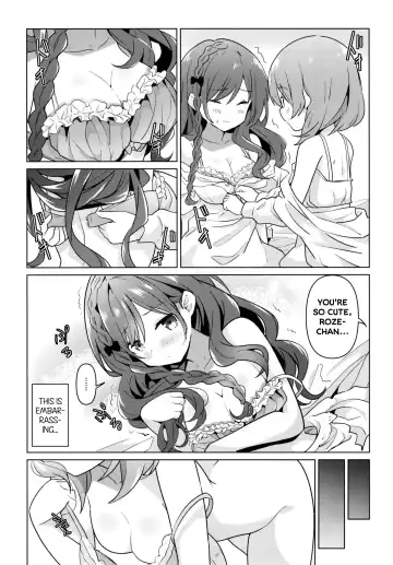 [Nanakusa Amane] KokoRoze de Yuri ni Mezameru Hon | A Book Where CocoRoze Awaken to Yuri Fhentai.net - Page 9