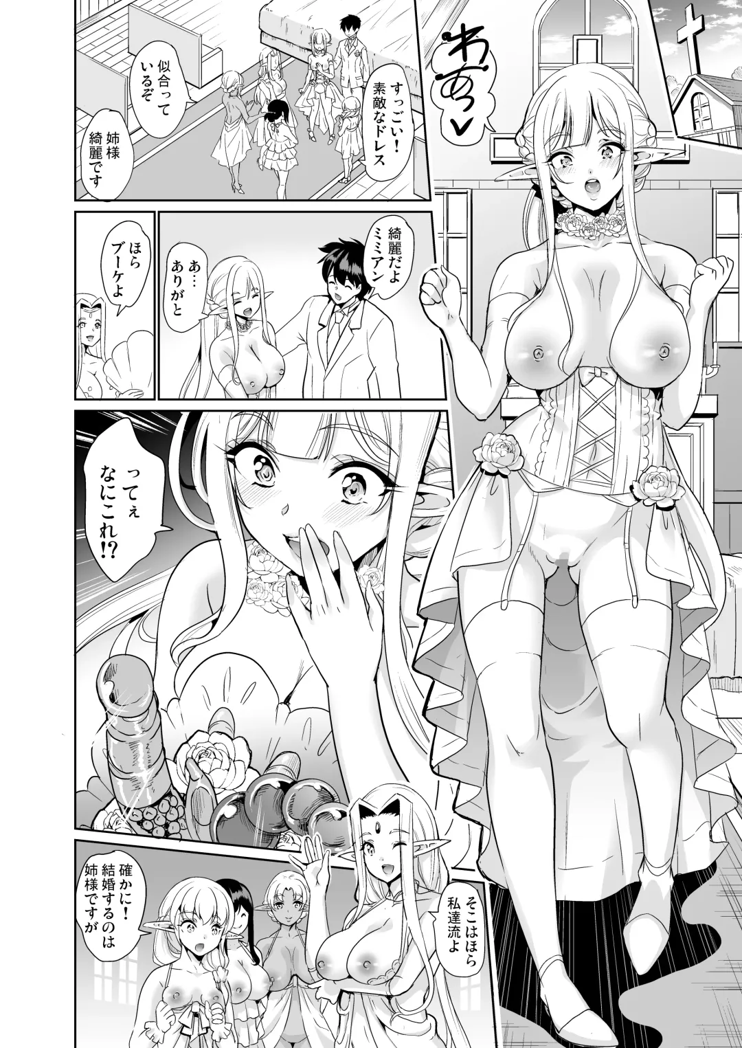 [Ootori Mahiro] Sukebe Elf Shimai, Konkatsu ni Kuru Soushuuhen Fhentai.net - Page 147