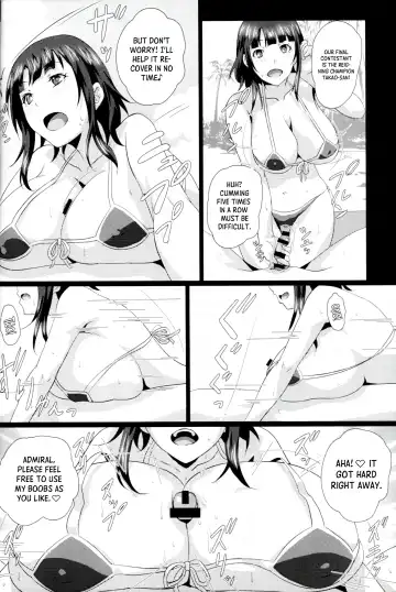 [Sangou] Paizuri Summer Teiichingu | Paizuri Summer Teaching Fhentai - Page 15