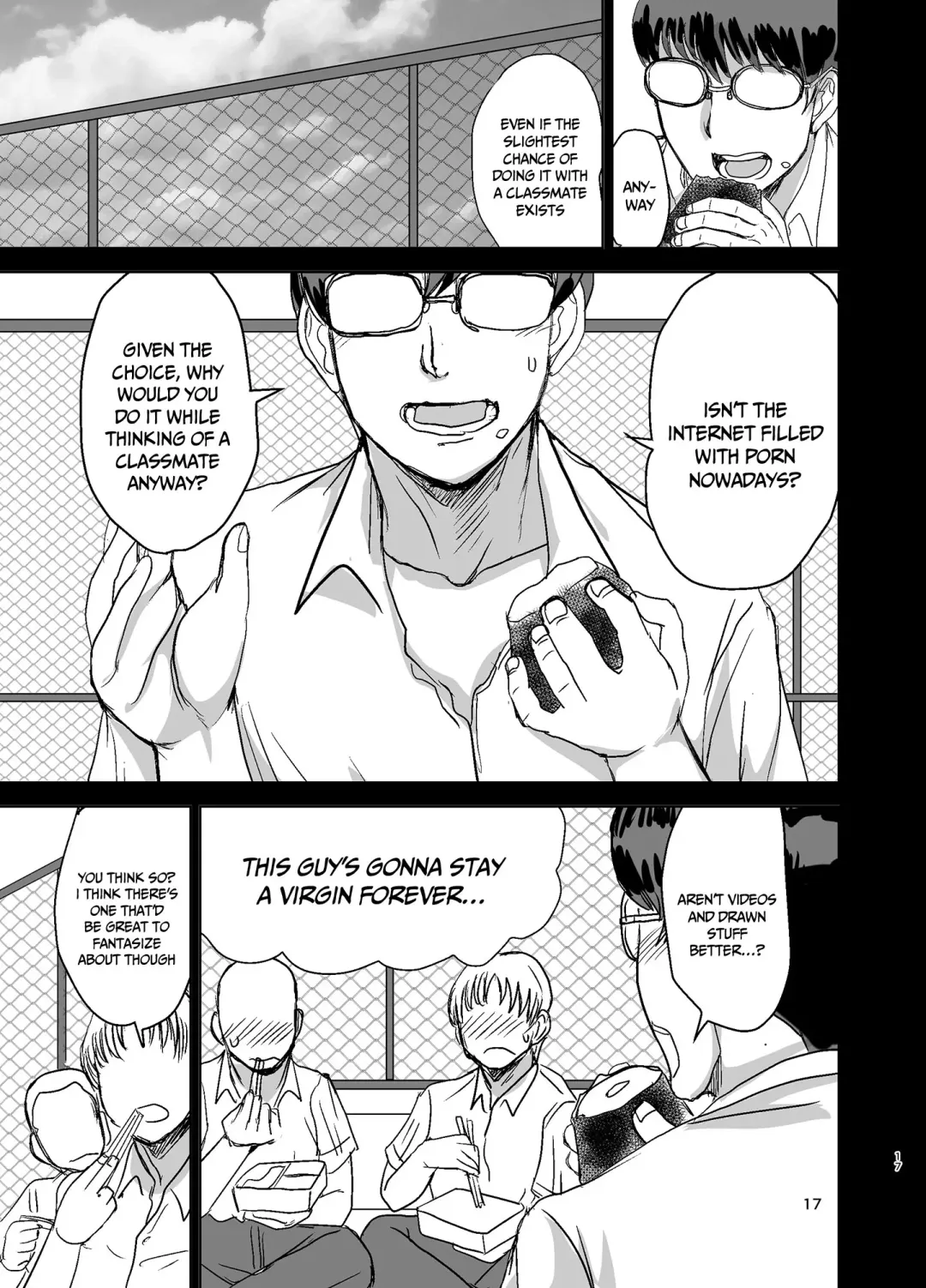 [Kaneda Asao] Mob-kao Bakunyuu no Dokyuusei o Ore no Iinari no Sefri ni Shiteyatta... | I Made My Big Breasted Classmate With The Plain-Looking Face Into My Fuckbuddy... Fhentai - Page 18