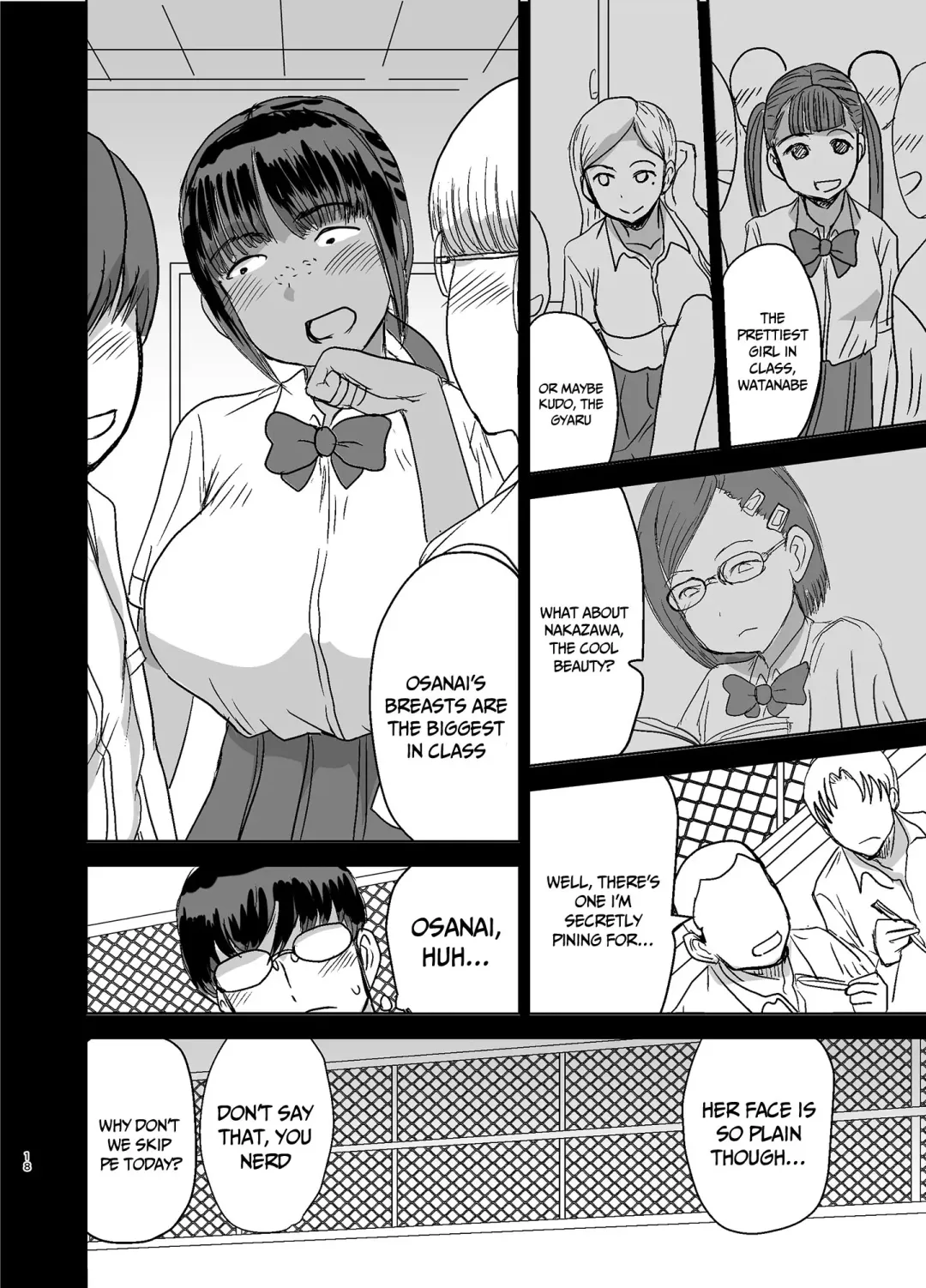 [Kaneda Asao] Mob-kao Bakunyuu no Dokyuusei o Ore no Iinari no Sefri ni Shiteyatta... | I Made My Big Breasted Classmate With The Plain-Looking Face Into My Fuckbuddy... Fhentai - Page 19