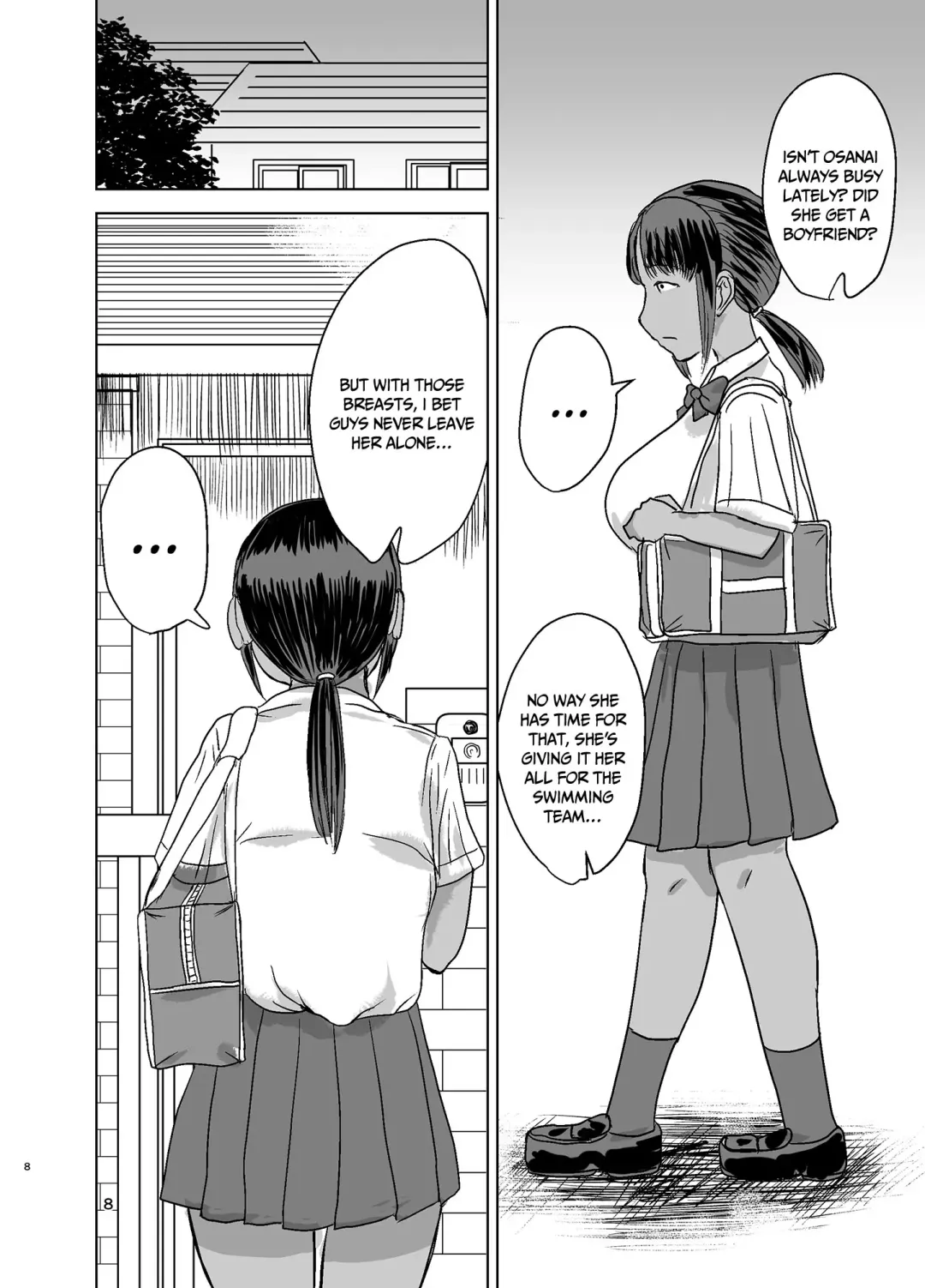 [Kaneda Asao] Mob-kao Bakunyuu no Dokyuusei o Ore no Iinari no Sefri ni Shiteyatta... | I Made My Big Breasted Classmate With The Plain-Looking Face Into My Fuckbuddy... Fhentai - Page 9