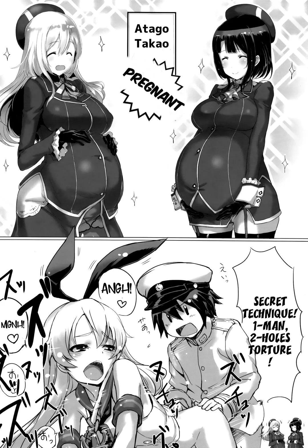 [Tooya Daisuke] Takao to Atago to Teitoku de H Suru Hon Fhentai - Page 19