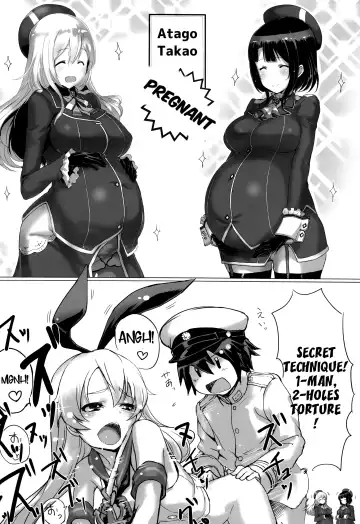 [Tooya Daisuke] Takao to Atago to Teitoku de H Suru Hon Fhentai - Page 19