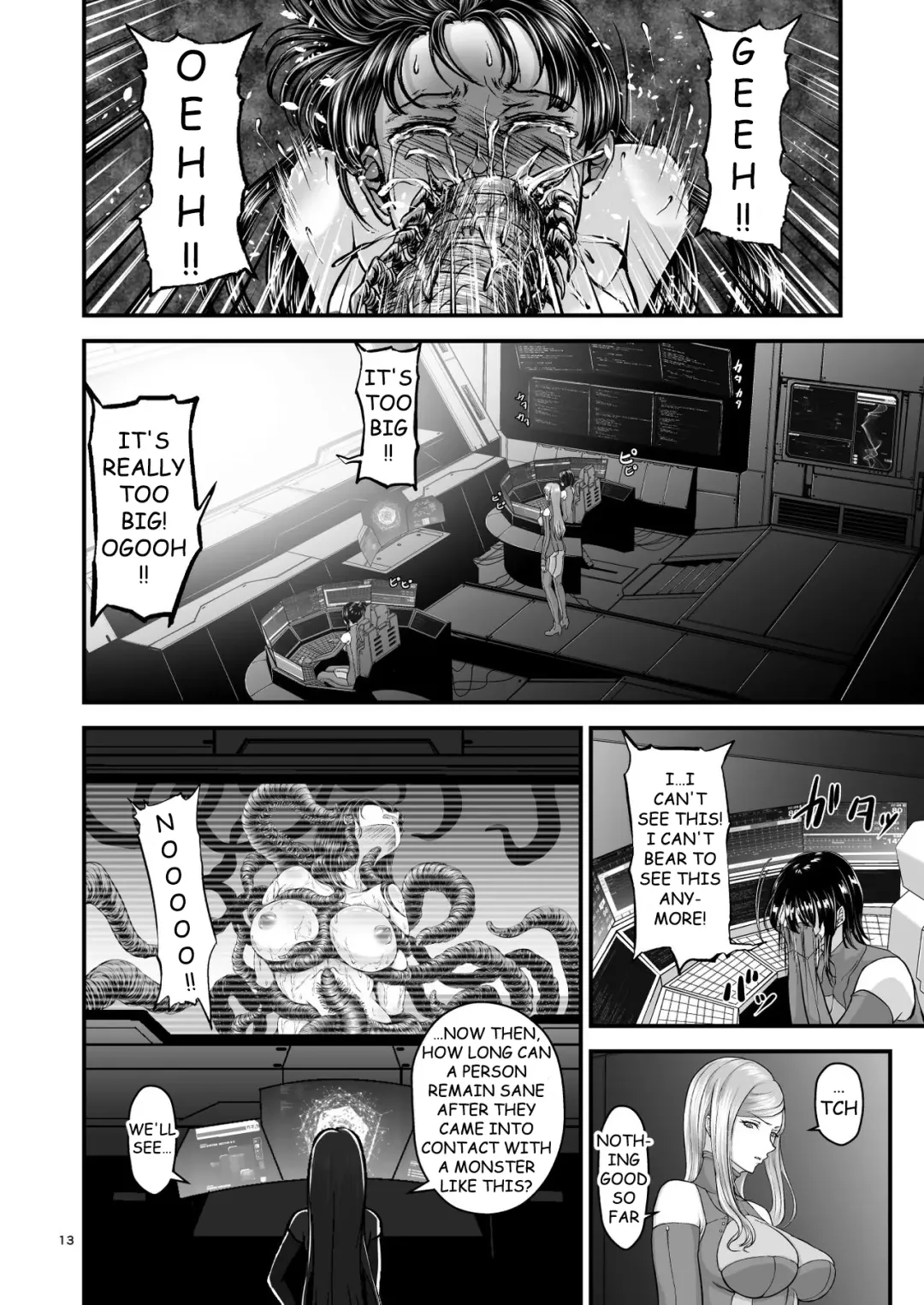 [Yuyu] Igyou Seibutsu Zukan Michi no Kenkyuu Kikan Hen I | Illustrated Adulteration of Deformed Organisms: Unknown Research Institution, I Fhentai - Page 12