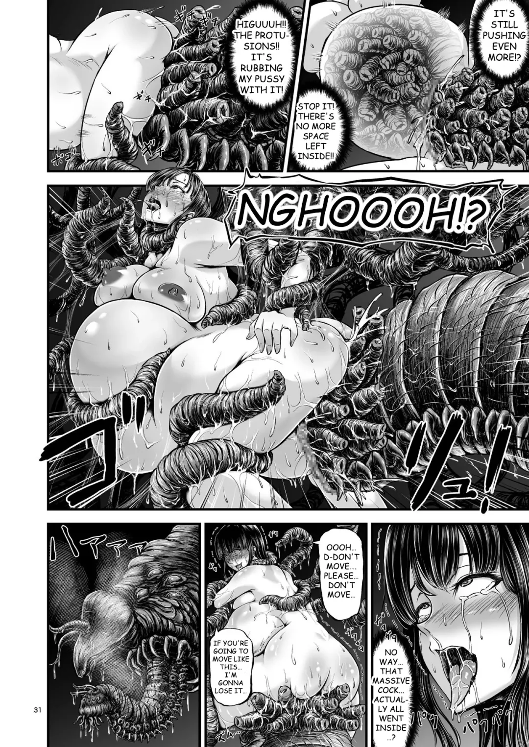 [Yuyu] Igyou Seibutsu Zukan Michi no Kenkyuu Kikan Hen I | Illustrated Adulteration of Deformed Organisms: Unknown Research Institution, I Fhentai - Page 30
