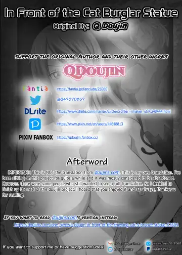 Dorobouneko no Douzou no Mae de | In Front of the Cat Burglar Statue Fhentai - Page 23