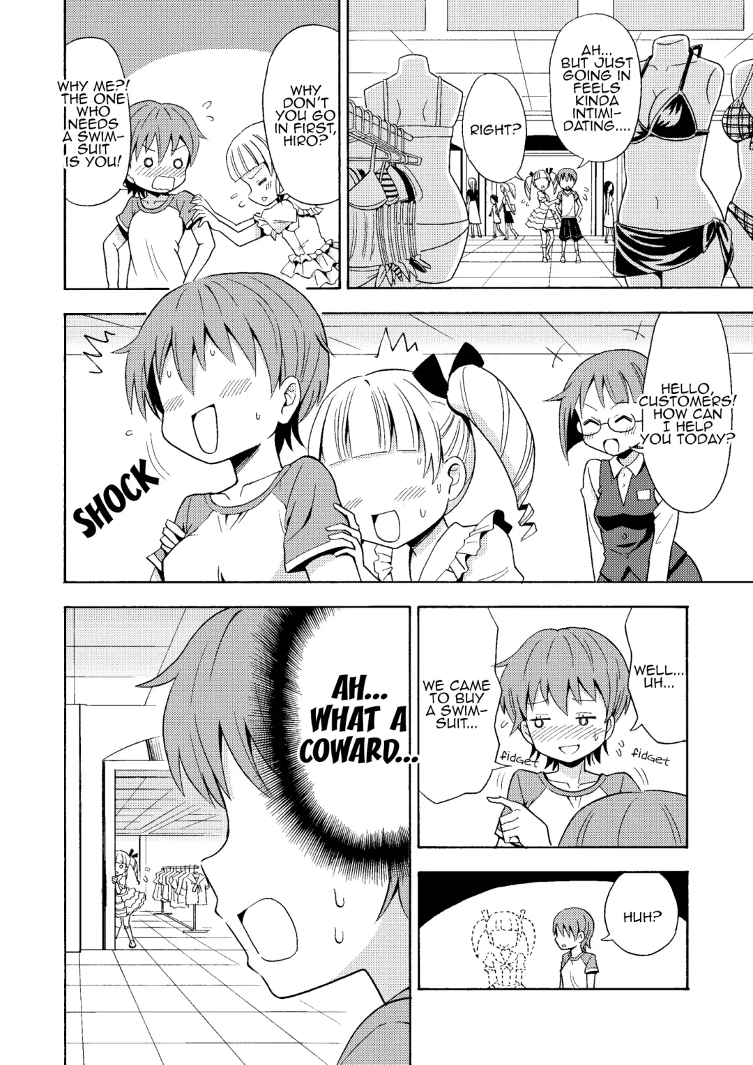 [Yoshida Gorou] Happy Birthday 2 - Nyotaika Shita no de Mizugi o Kai ni Ittemita | Happy Birthday 2 - Because I have the body of a girl, I tried going shopping for swimsuits. Fhentai - Page 10