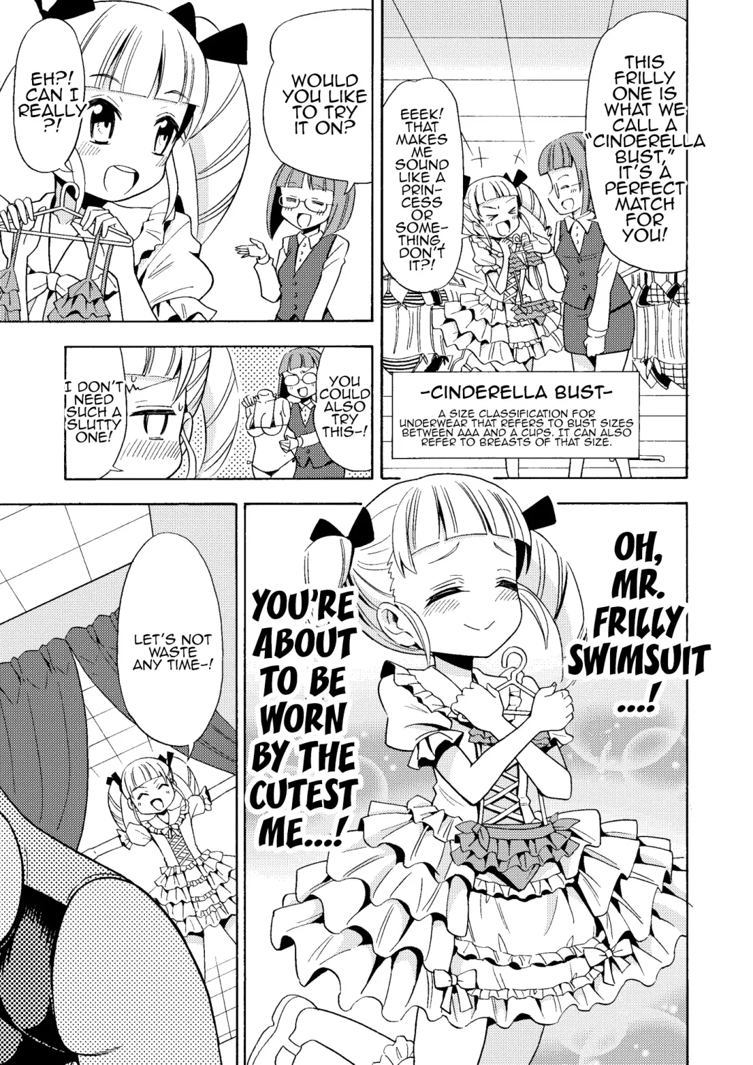 [Yoshida Gorou] Happy Birthday 2 - Nyotaika Shita no de Mizugi o Kai ni Ittemita | Happy Birthday 2 - Because I have the body of a girl, I tried going shopping for swimsuits. Fhentai - Page 13