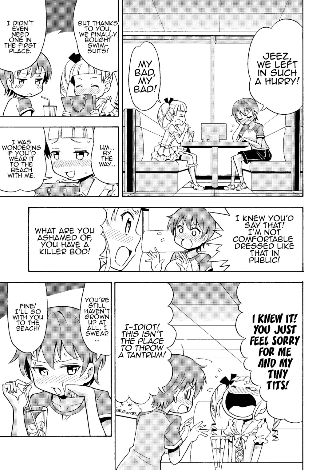 [Yoshida Gorou] Happy Birthday 2 - Nyotaika Shita no de Mizugi o Kai ni Ittemita | Happy Birthday 2 - Because I have the body of a girl, I tried going shopping for swimsuits. Fhentai - Page 23