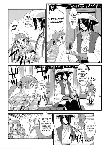 [Kakutou Oukoku] Harami samurai 01 Onna Douchuu Maguwai Tabi | Knocked Up Samurai 01: A Woman's Journey to get pregnant Fhentai.net - Page 4