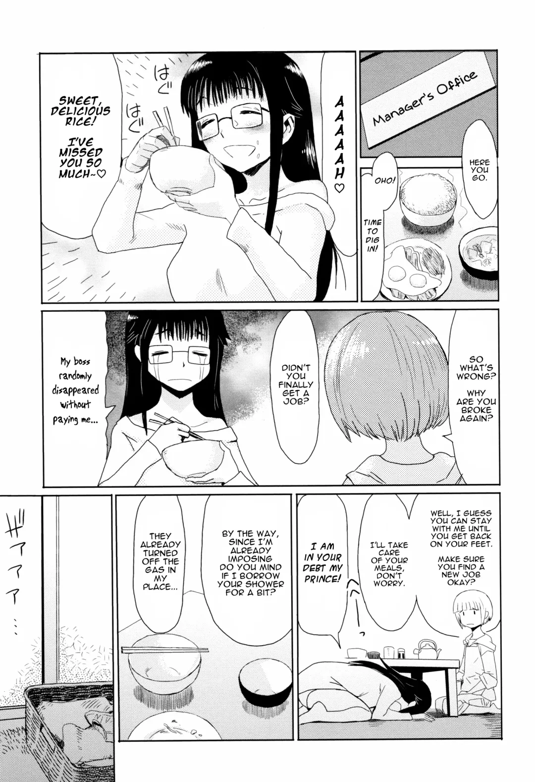[Kuroiwa Menou] Aobasou wa Haruranman | The Aoba Villa in Full Bloom Fhentai - Page 3