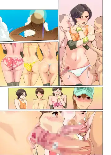 [Clone Ningen] Harukaze Mama-san Volley blue ocean no Kiseki Fhentai - Page 48